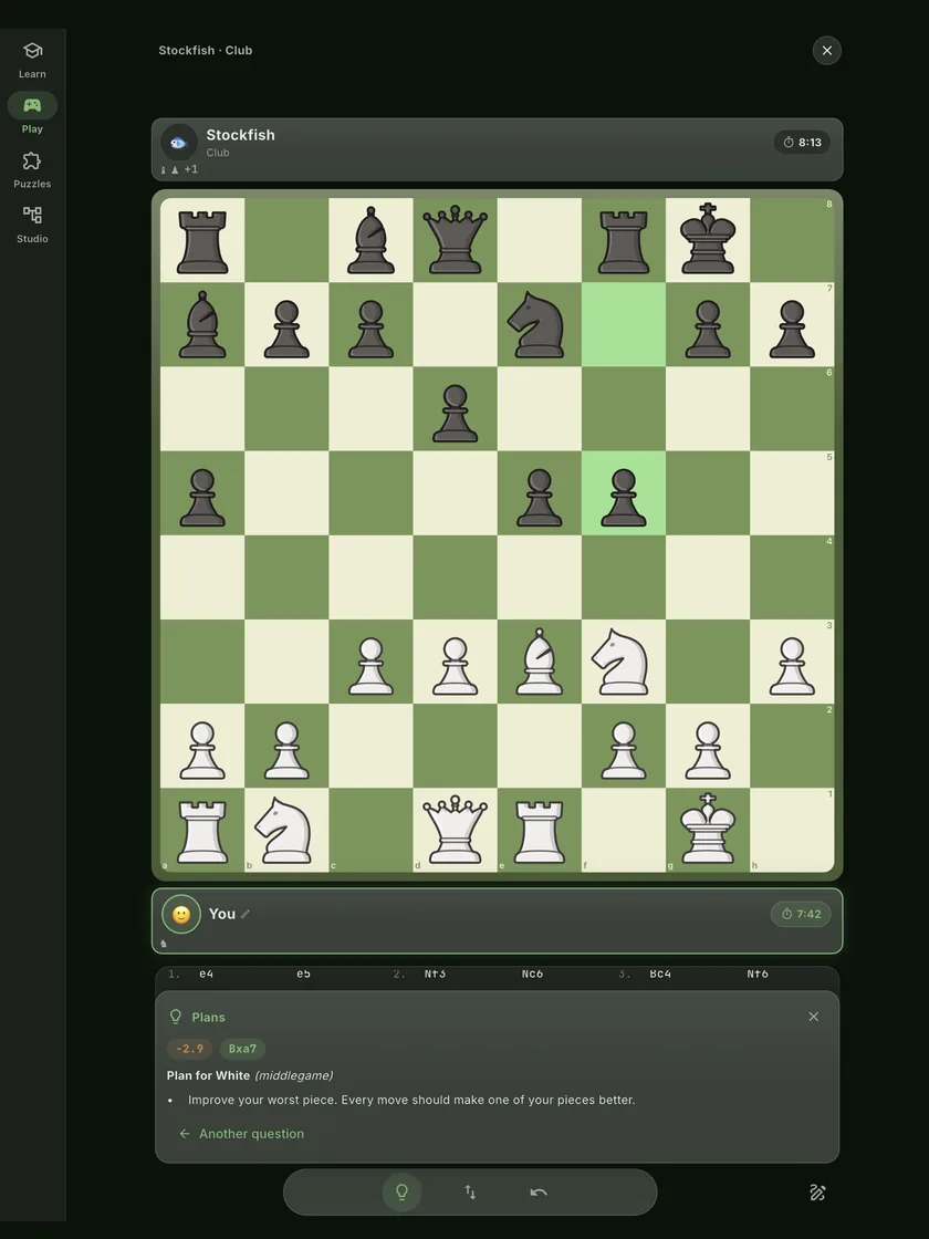 A hint on iPad